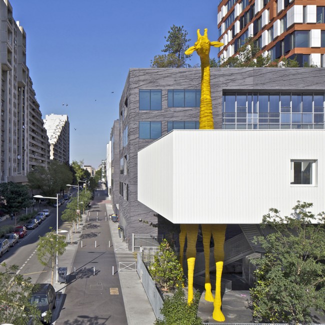 Behemoth Giraffe Design of a Day Nursery Behemoth Giraffe Design of a Day Nursery by hondelatte laporte architectes 1 650x650 Behemoth Giraffe Design of a Day Nursery