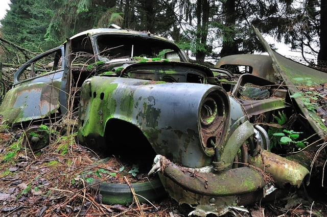 Car Cemetery 972 Car Cemetery in Belgium