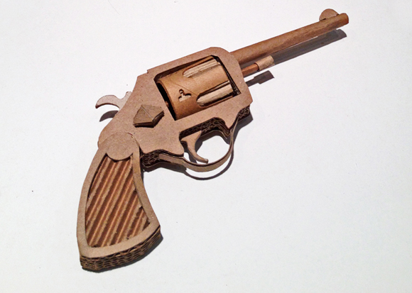 Carboard guns by Asif Farooq Carboard guns by Asif Farooq