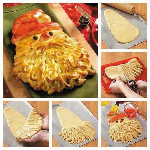 15 Christmas creative sweets and deserts ideas Christmas creative sweets and deserts ideas Baked Santa face 15 Christmas creative sweets and deserts ideas