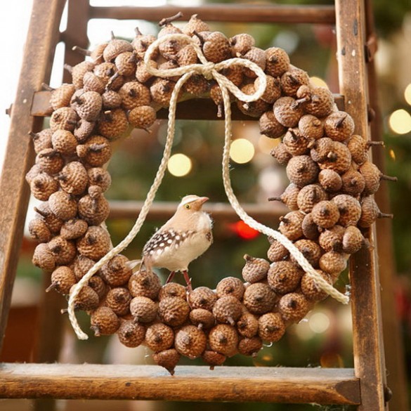 Creative Christmas Wreaths03 585x585 10 creative Christmas wreaths