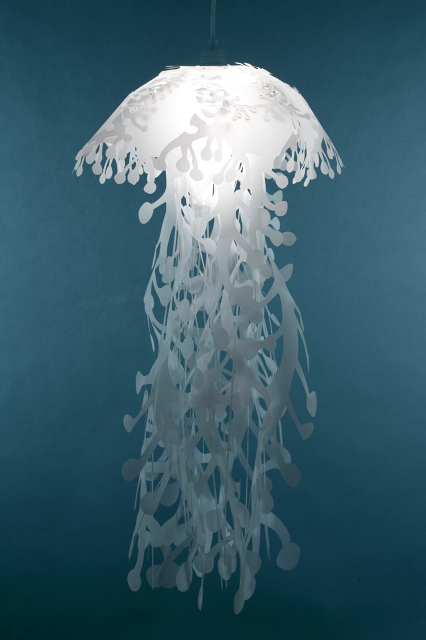 Jellyfish lamps by Roxy Russell Design Jellyfish Lamps by Roxy Russell Design Polyp5 Jellyfish lamps by Roxy Russell Design