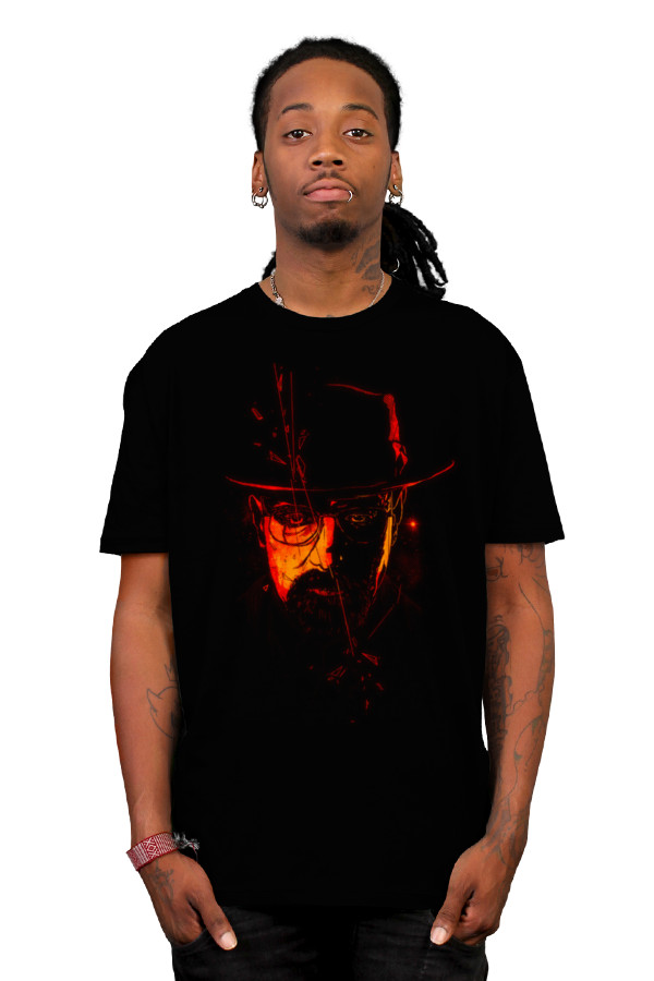 Mr. White t shirt design by Nicebleed Mr. White designbyhumans custom tee design Mr. White t shirt design by Nicebleed