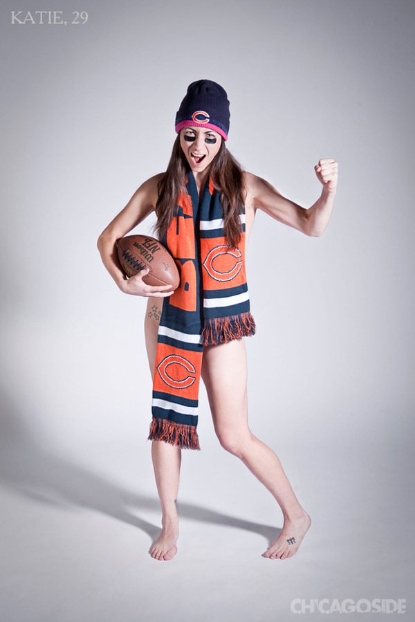 Nude Fan Love Chicago Bears Nude Fan Love