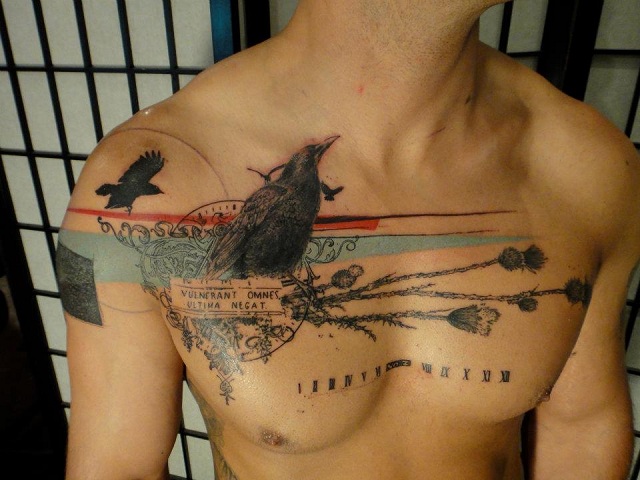 Photoshop Tattoos by Xoïl aka Loïc 7 Photoshop Tattoos by Xoïl aka Loïc