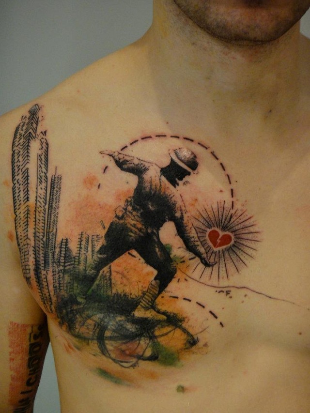 Photoshop Tattoos by Xoïl aka Loïc 8 Photoshop Tattoos by Xoïl aka Loïc
