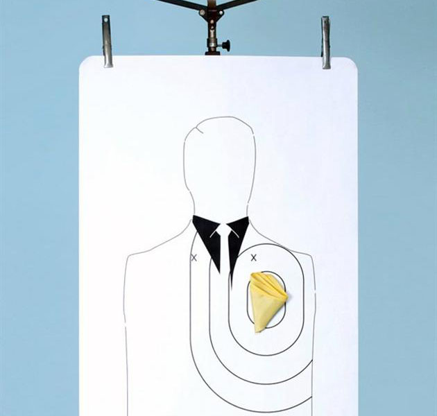 Completely Bulletproof Pocket Square Proof Completely Bulletproof Pocket Square