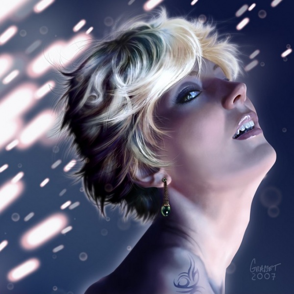 Digital Portraits by Carine Grasset Sélina Digital Portraits by Carine Grasset