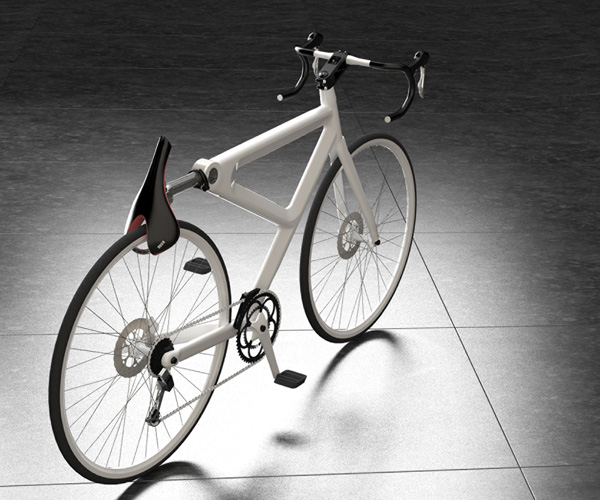 Saddle Lock Bicycle 1 Saddle Lock Bicycle