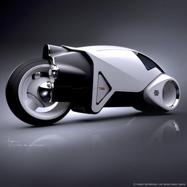 Cosmic Motors By Daniel Simon Sildeshow DanielSimon TronLightcycle1 600x600 Cosmic Motors By Daniel Simon