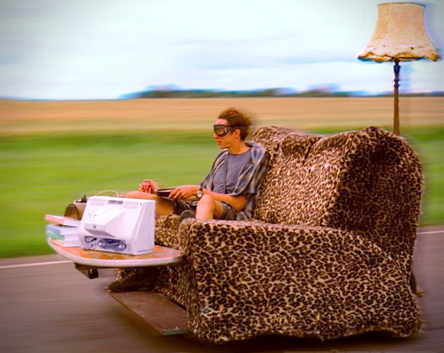 Motorized Sofa is the Fastest Furniture in the World Sofa Motorized Sofa is the Fastest Furniture in the World