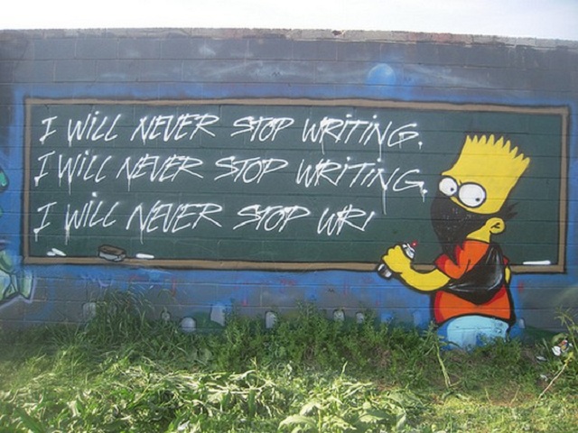 Street Artists who love “The Simpsons” 1 Street Artists who love “The Simpsons”