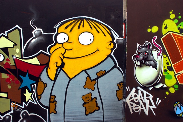 Street Artists who love “The Simpsons” 3 Street Artists who love “The Simpsons”