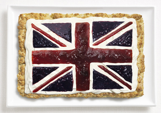 Tasty national flags, Sydney’s International Food Festival dishes inspired by each country traditional food Tasty National Flags campaign inspired by food for Sydney’s International Food Festival Great Britain Tasty national flags, Sydney’s International Food Festival dishes inspired by each country traditional food