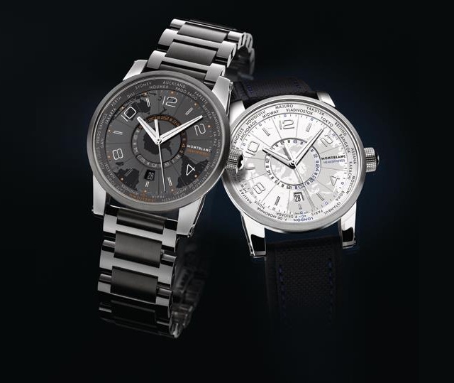 The Montblanc TimeWalker World Time Hemispheres The Montblanc TimeWalker World Time Hemispheres
