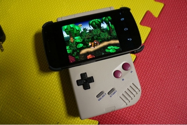 Use Nintendo Gameboy as Android Gamepad Nintendo Gameboy Converted to Android Gamepad