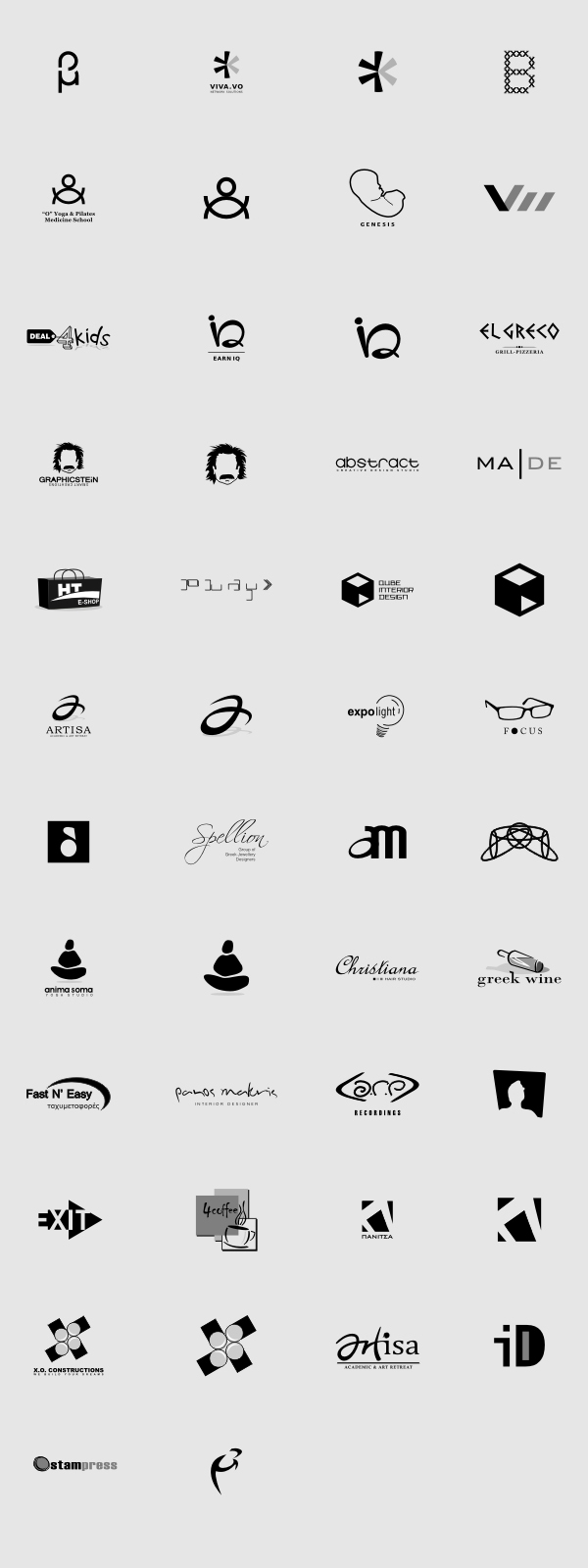 Logotype and Symbol designs in Black by Vasilis Magoulas Vasilis Magoulas VAMADESIGN LOGOTYPES Logotype and Symbol designs in Black by Vasilis Magoulas