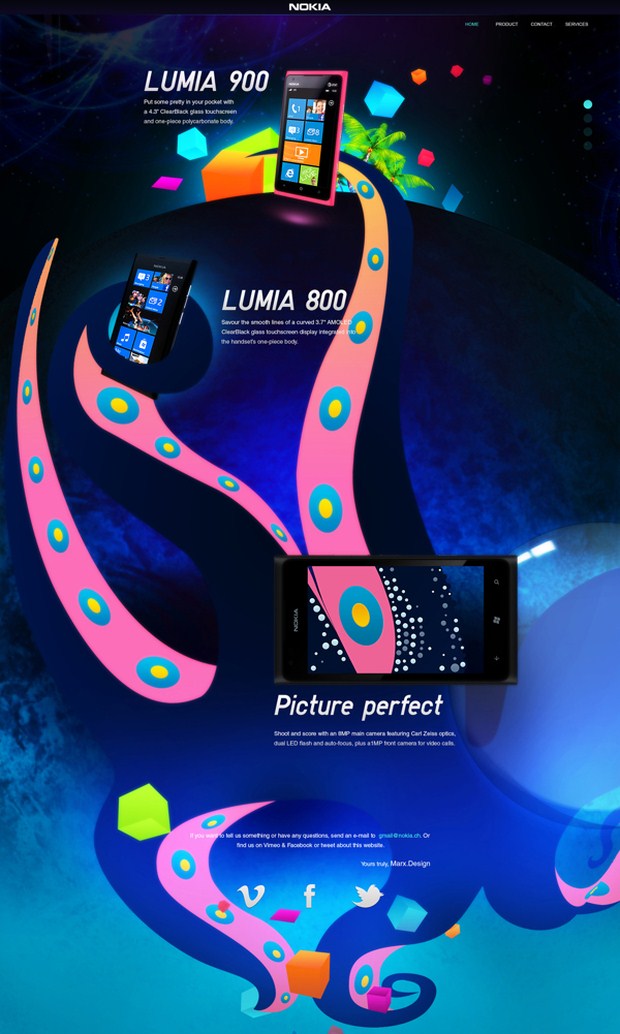 Most Creative Web Designs Web Design Inspiration 3 6 Most Creative Web Designs
