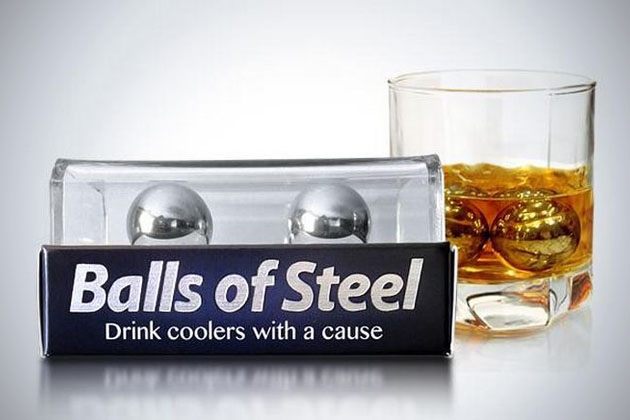 Whisk Chill Your Whiskey with Balls of Steel