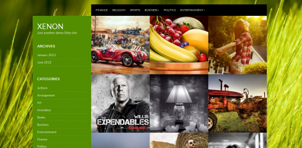 Xenon Free Portfolio WordPress Theme Free Portfolio WordPress Theme – Xenon