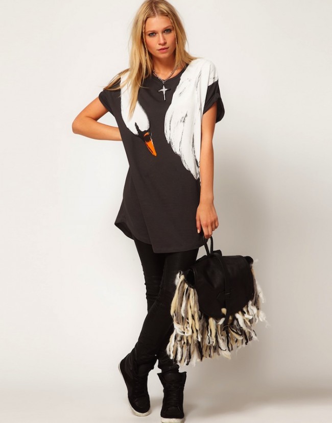 Swan Wrap Shirt asos swan wrap t shirt 01 650x829 Swan Wrap Shirt
