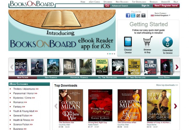 5 Beautiful Email Landing Pages books 650x447 5 Beautiful Email Landing Pages