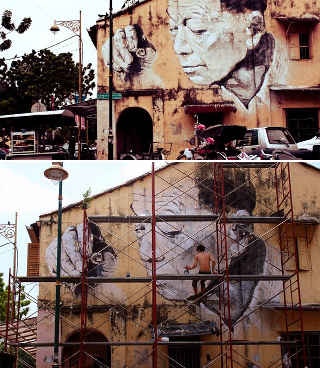 ernest 2 1 Brand New Take on Street Art by Zacharevic