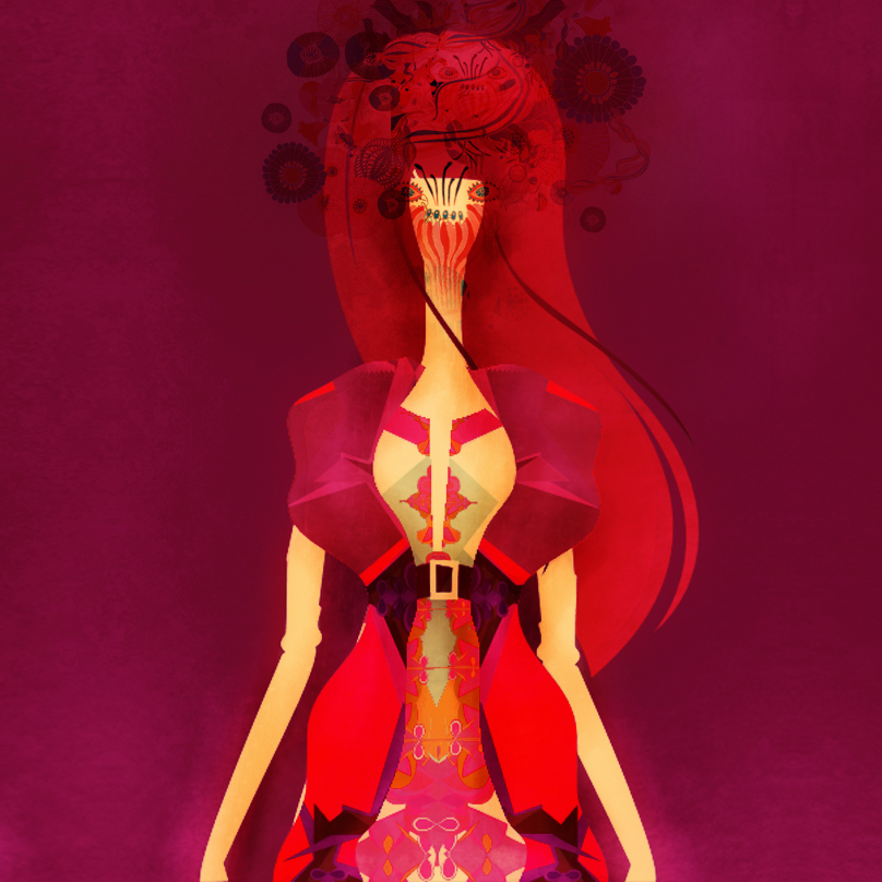 fashion illustrator fashion design Cristian Grossi misterious fashion illustrator
