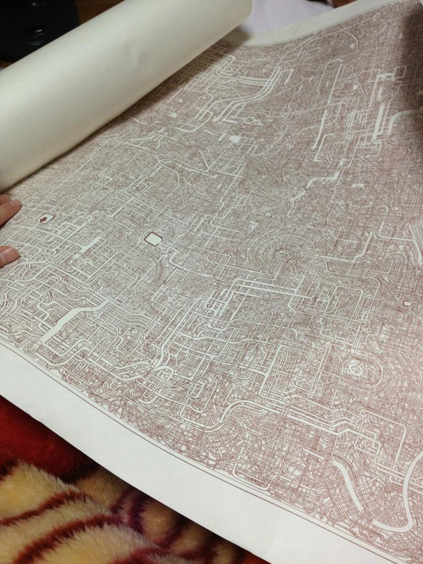 hand drawn maze 1 This Incredibly Detailed Maze Took 7 Years to Draw