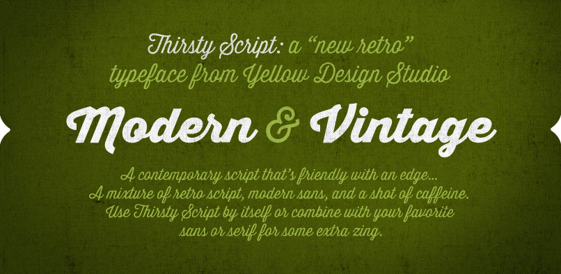 hft000 thirstyscript.pr7  THIRSTY SCRIPT FREE FONT