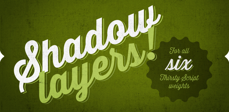 hft000 thirstyscript.pr9  THIRSTY SCRIPT FREE FONT