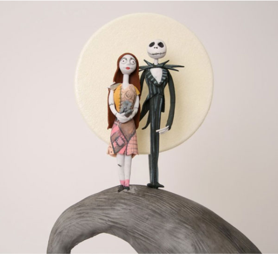 jack and sally The coolest wedding cake toppers