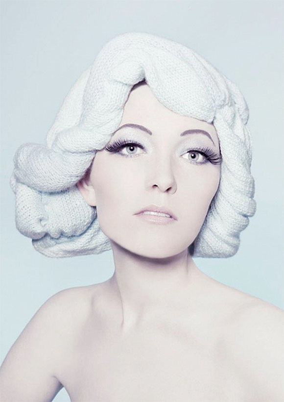 Knitted Wigs by Louise Walker knittedwigs01 Knitted Wigs by Louise Walker