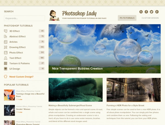Your Favorite Photoshop Tutorials in One Place lady 650x494 Your Favorite Photoshop Tutorials in One Place