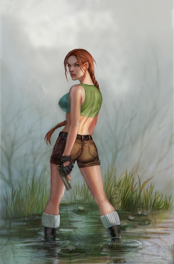 lara silvestri comission by calisto lynn600 913 Digital Art by Linda Luksic Sejic
