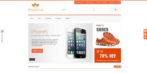 Top 35 Magento Themes With Mobile Friendly Layouts megashop Top 35 Magento Themes With Mobile Friendly Layouts