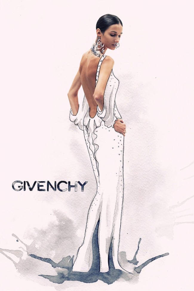 Ink Fabric myroslava dronyuk by andrew and ivaskiv julia slavinska for design scene givenchy 650x975 Ink Fabric