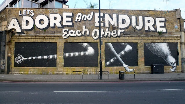 phlegm murals london 07 Streetart: New Murals by PHLEGM in London