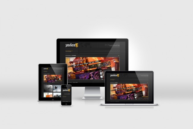 responsive je 1 650x433 Javier Españas New Responsive Website