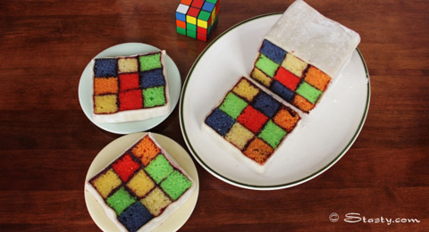 Rubik’s Cube Cake rubiks battenburg c article Rubik’s Cube Cake