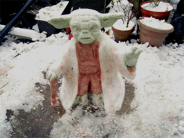 snowda 1 Yoda Snowman