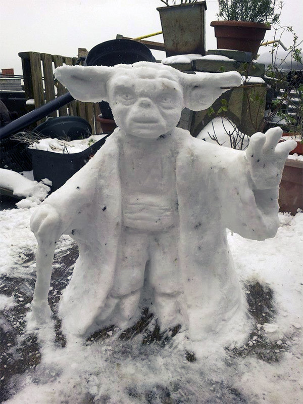 snowda 4 Yoda Snowman