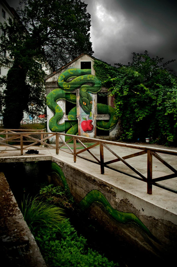 New Mural by Sokram im Spain streetart sokram spain 01 New Mural by Sokram im Spain