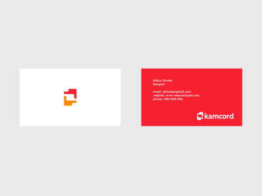 Logo & Identity for recording technology for mobile game developers by Utopia vizitinespaprastos Logo & Identity for recording technology for mobile game developers by Utopia