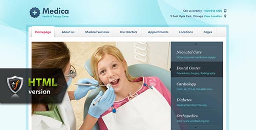wordpress medical theme 4 Medical and Health WordPress Theme