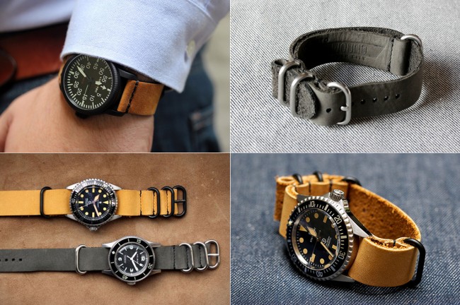 wornwound watch straps large 650x432 Watch Straps by Worn & Wound
