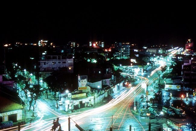 05 Saigon 1967 A 20 second nighttime exposure taken out my hotel window. 650x434 Saigon 1967 by Bill Mullin