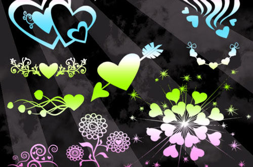 30 Sets Of Free Photoshop Brushes For Valentine’s Day 1.valentines day brushes 30 Sets Of Free Photoshop Brushes For Valentine’s Day