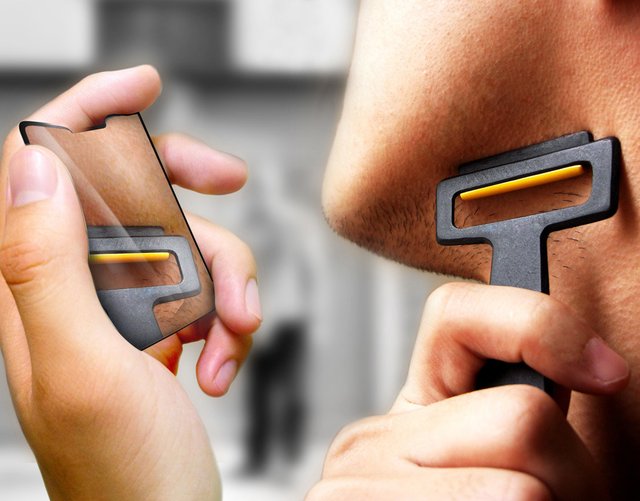 Carzor Card Shaped Razor & Mirror Carzor Card Shaped Razor & Mirror