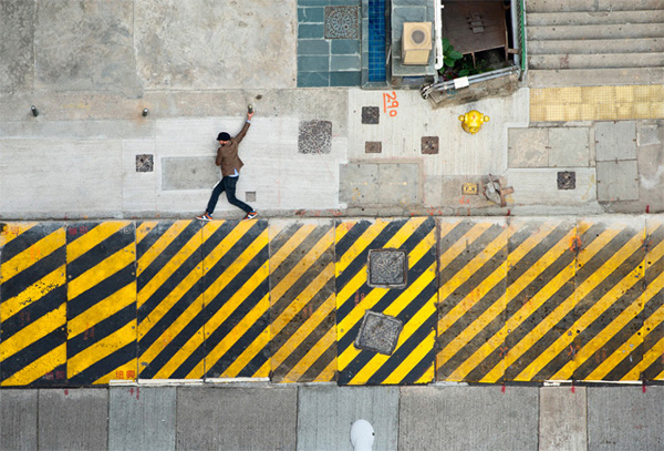2D christian aslund 5 Hong Kong Streets Morphed into Backdrop for 2D Video Game